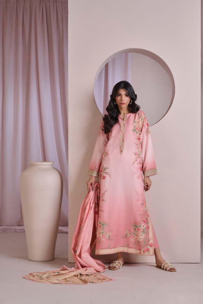Blush Rose Kaftan | 2-Piece