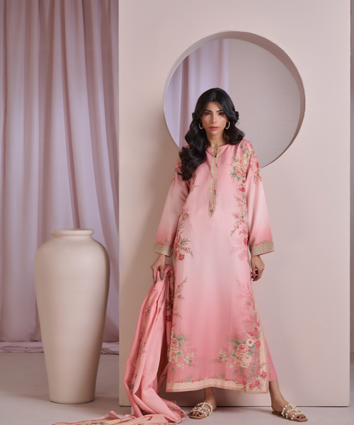 Blush Rose Kaftan | 2-Piece