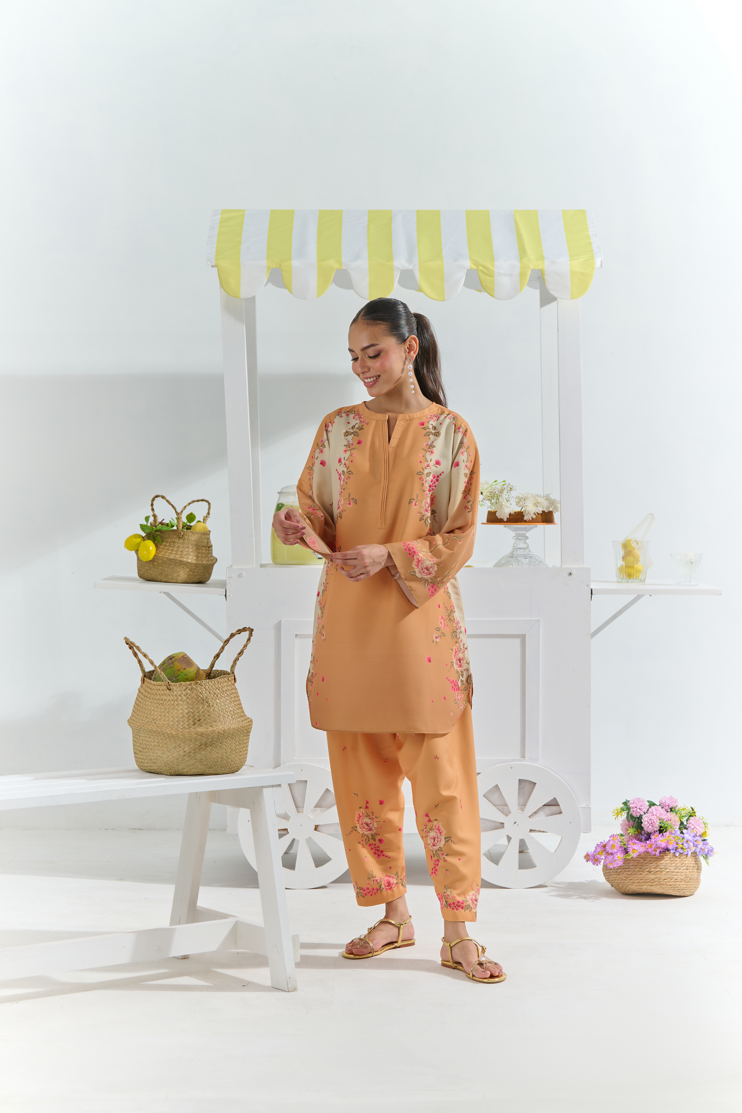 Sunset Petals | 2-Piece