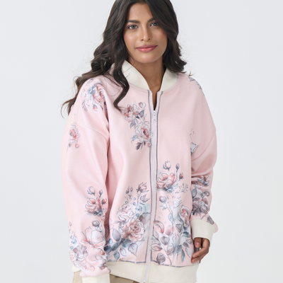Bomber Jacket (Soft Pink)