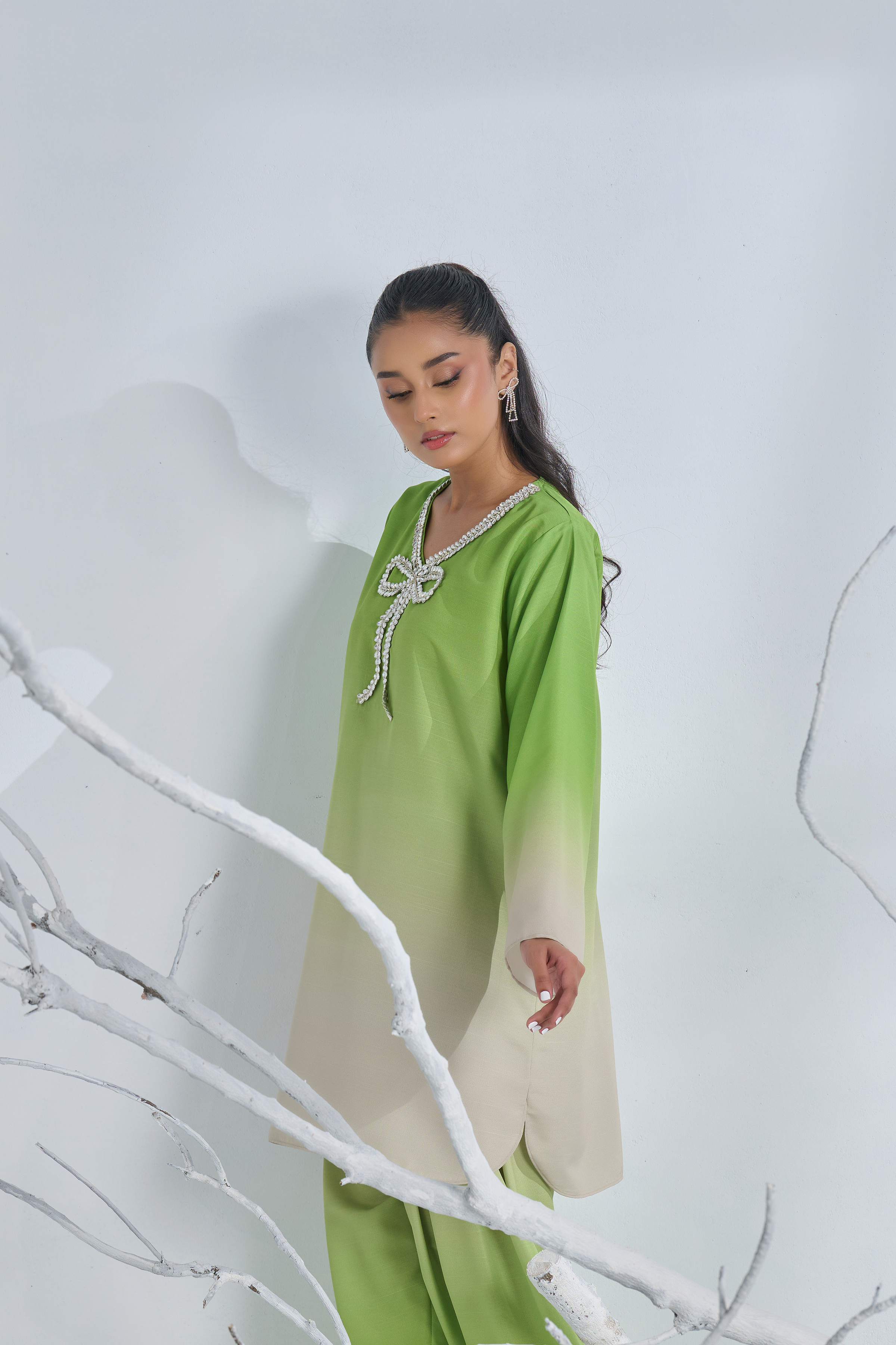 Pear Green Ombré | 2-Piece