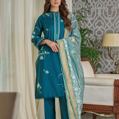 Peacock Swirl | 3-Piece