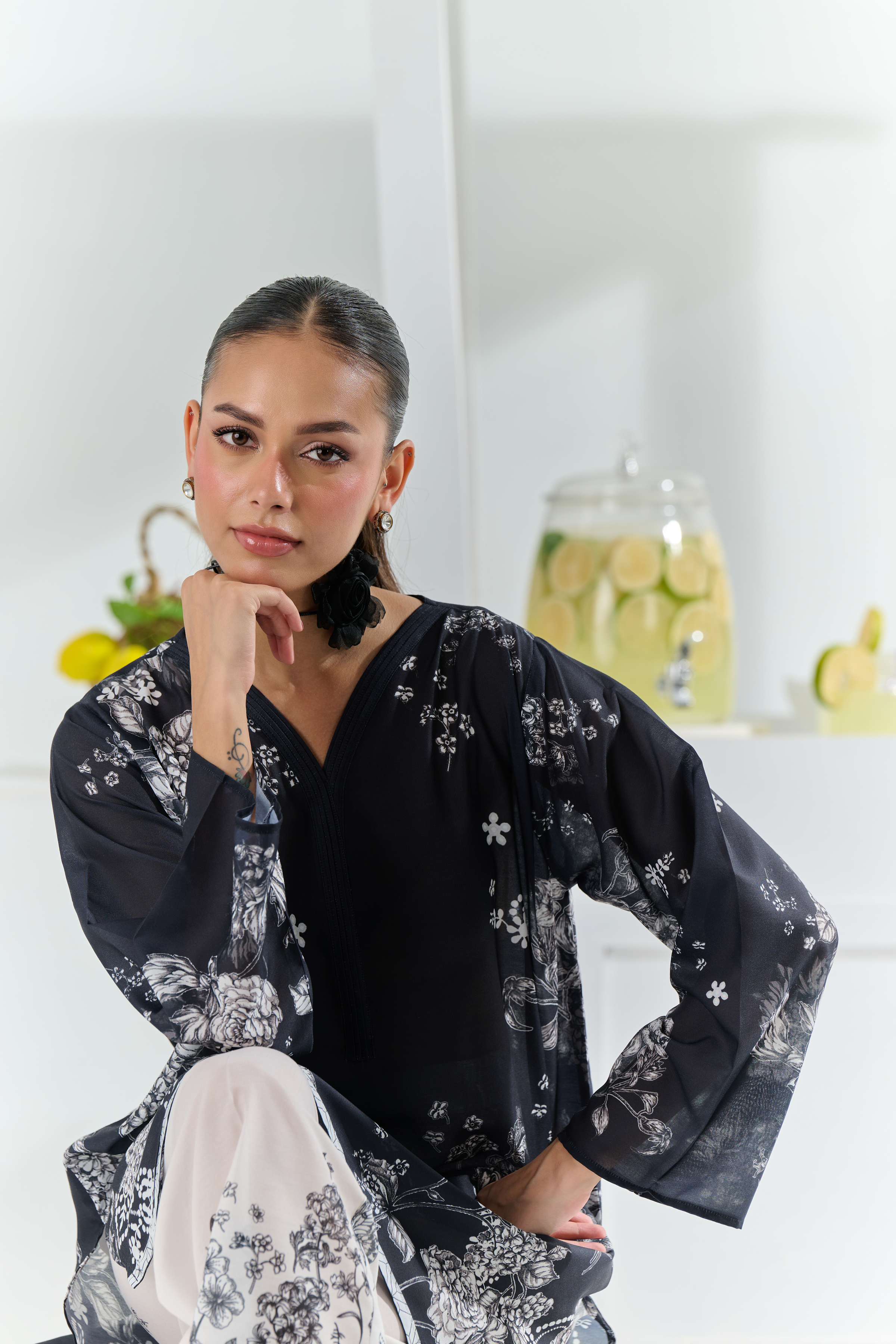 Noir Blossom | 2-Piece