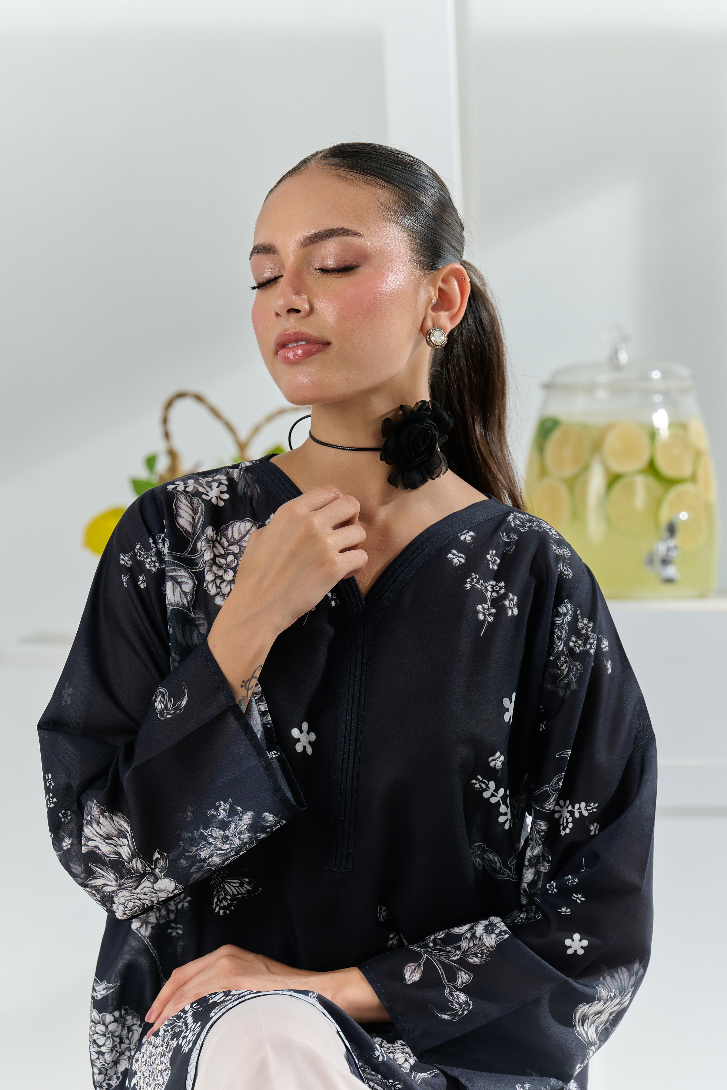 Noir Blossom | 2-Piece