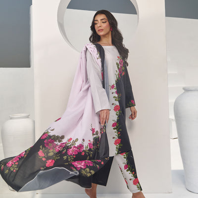 Black Pearl Duppatta