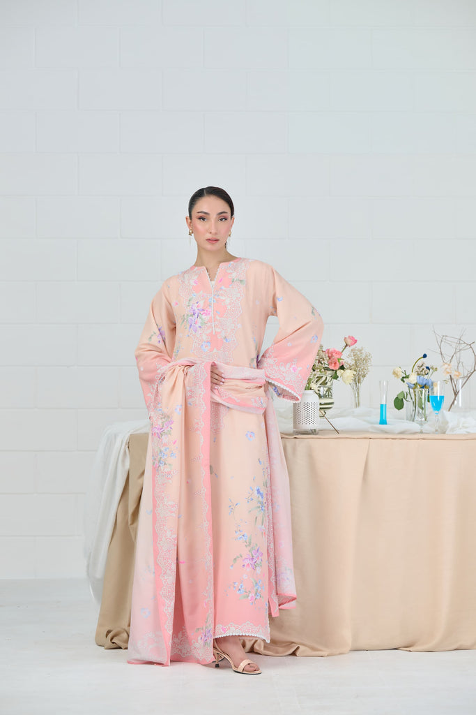 Blush Bloom Kaftaan 2-Piece