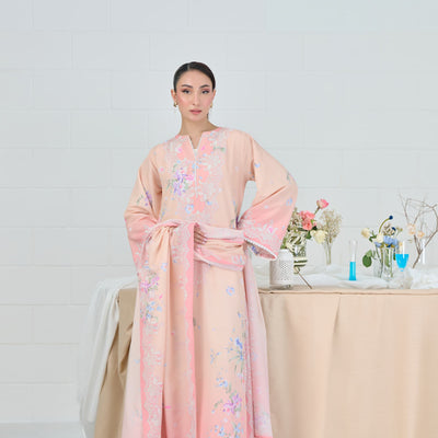 Blush Bloom Kaftaan 2-Piece