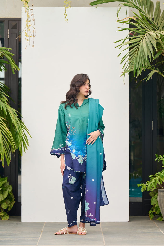 Mystic Meadow Dupatta
