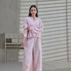 Pink Linen Top