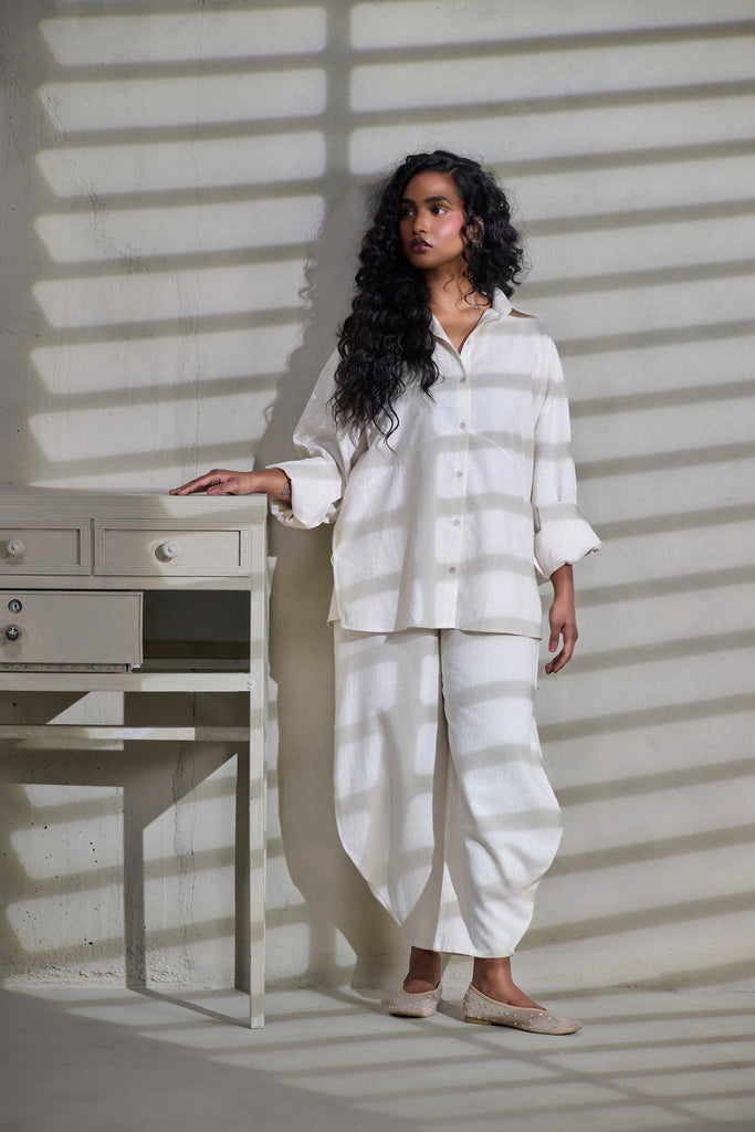 Off-White Linen Co-ord Set