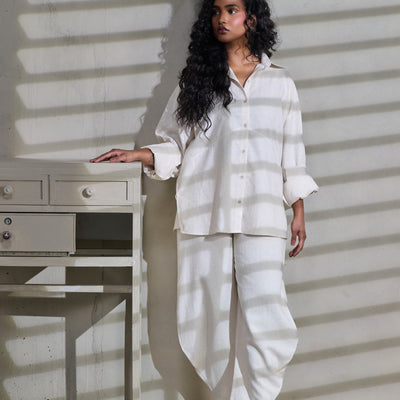 Off-White Linen Co-ord Set