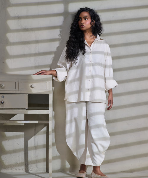 Off-White Linen Co-ord Set