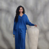 Blue Linen Co-ord Set