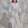 Off-White Linen Dress