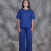 Blue Jersey Co-ord Set