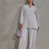 Beige Crepe Co-ord Set