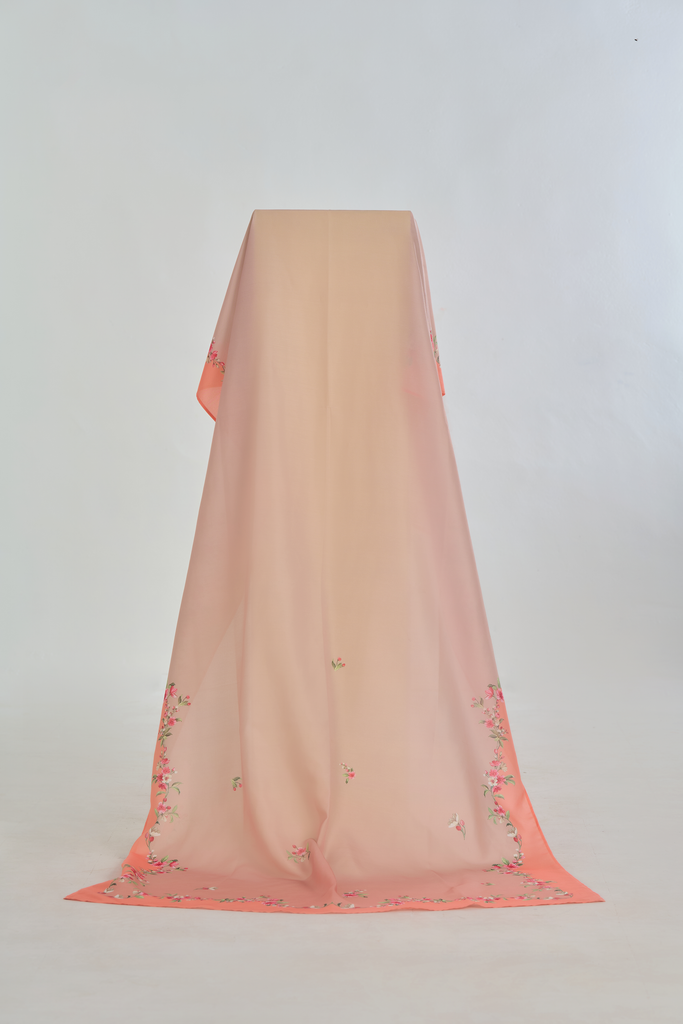 Peach Margarita Dupatta