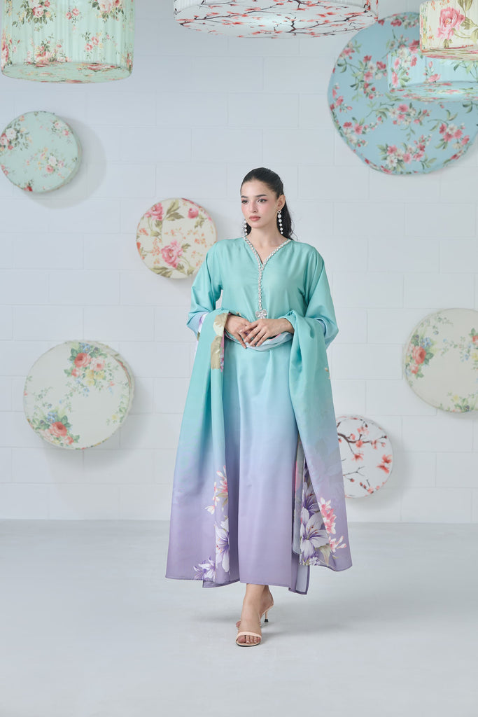 Lilac Breeze Kaftan 2-Piece