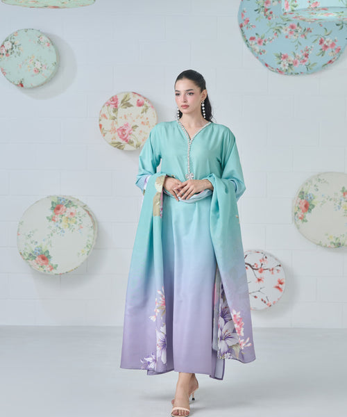 Lilac Breeze Kaftan 2-Piece