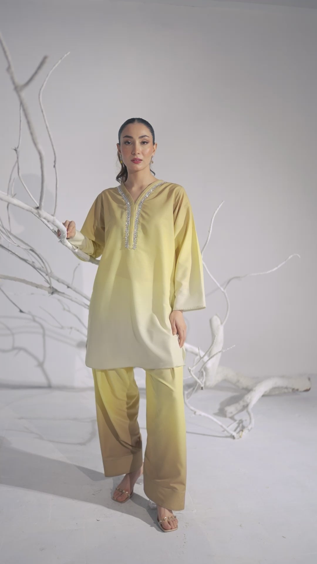 Butter Yellow Ombré | 2-Piece